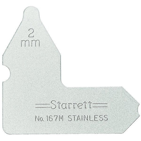 Radius Gage, Starrett, Mfr#: 167M-2